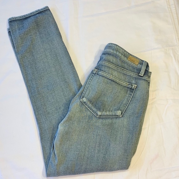 Anthropologie Paige Jimmy Jimmy Skinny Jeans Sz 27 - Picture 2 of 5